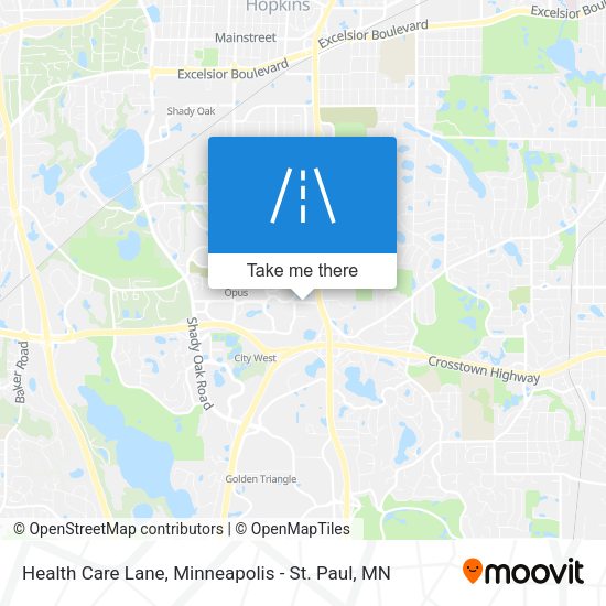 Mapa de Health Care Lane