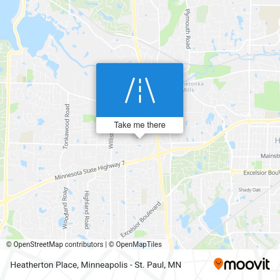 Mapa de Heatherton Place