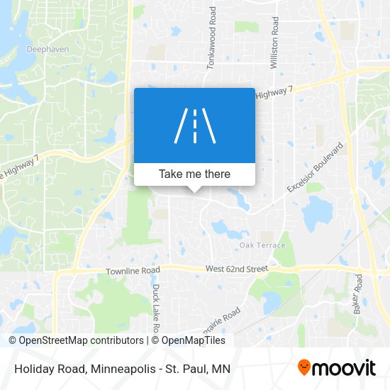 Holiday Road map