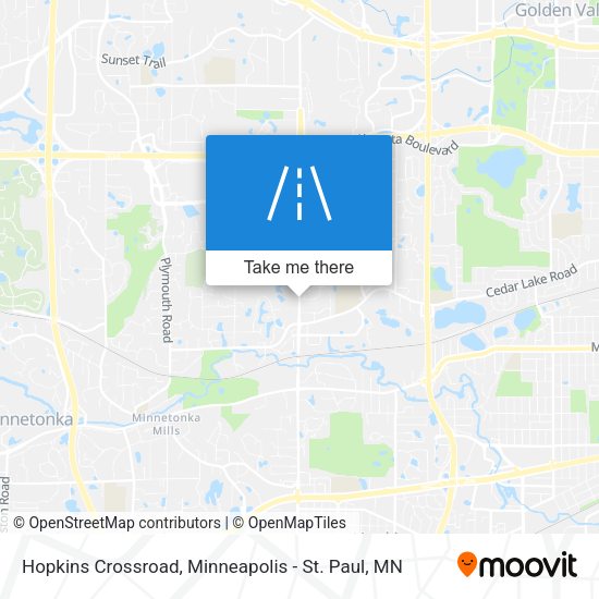 Mapa de Hopkins Crossroad