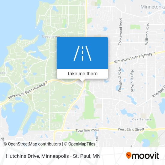 Mapa de Hutchins Drive