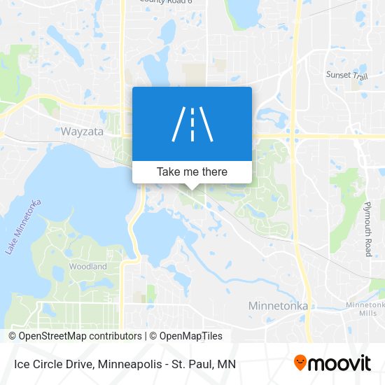 Ice Circle Drive map