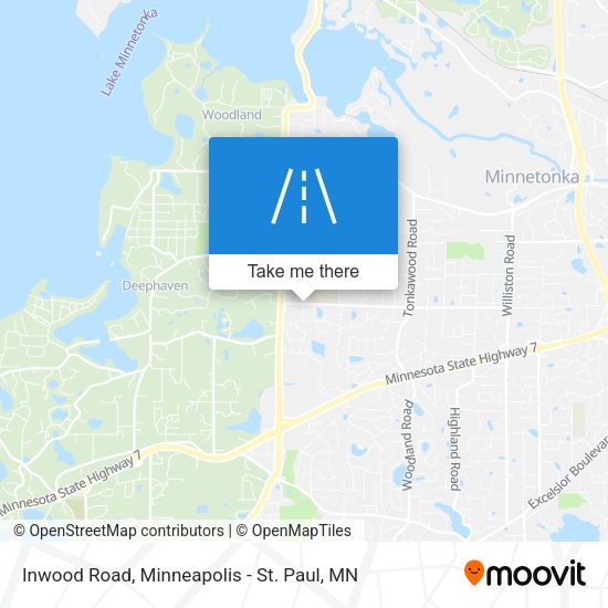 Inwood Road map