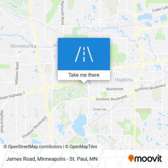 James Road map