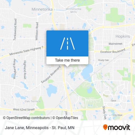 Mapa de Jane Lane