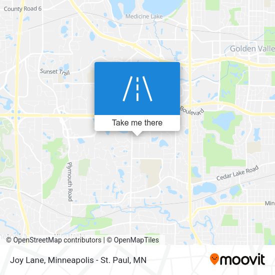Joy Lane map
