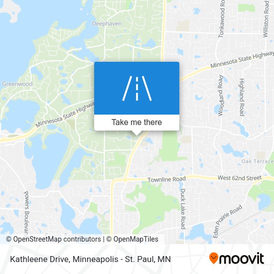 Kathleene Drive map
