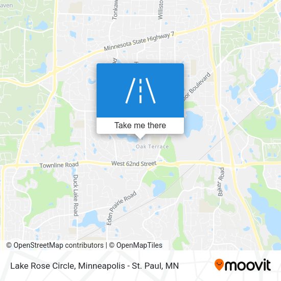 Mapa de Lake Rose Circle