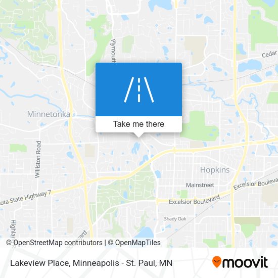 Mapa de Lakeview Place