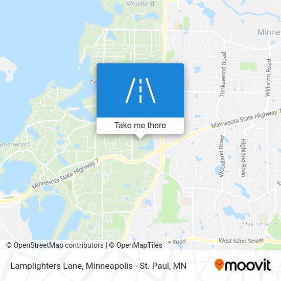 Mapa de Lamplighters Lane