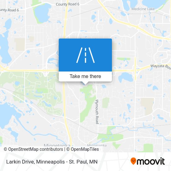 Mapa de Larkin Drive