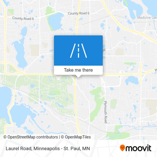 Laurel Road map