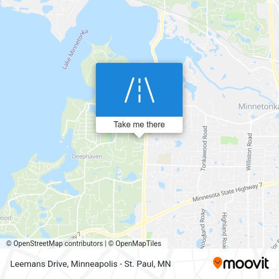 Leemans Drive map