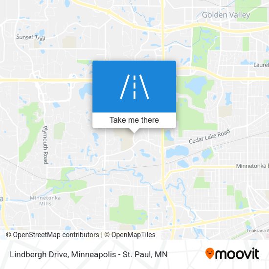 Mapa de Lindbergh Drive