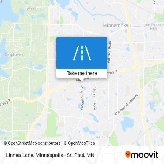 Linnea Lane map