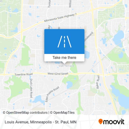 Louis Avenue map