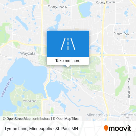 Lyman Lane map