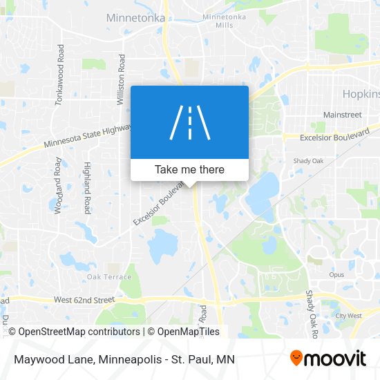 Mapa de Maywood Lane