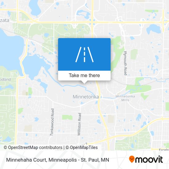 Minnehaha Court map