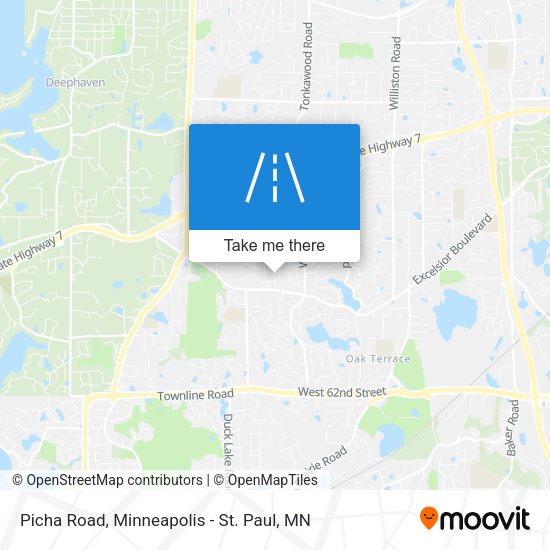 Mapa de Picha Road