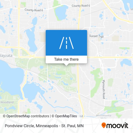 Pondview Circle map