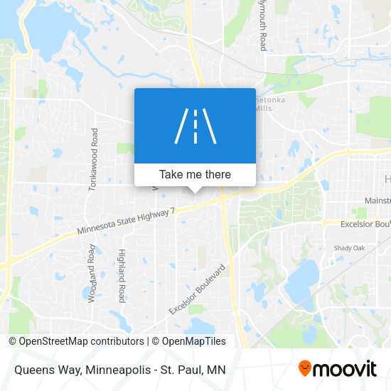 Mapa de Queens Way