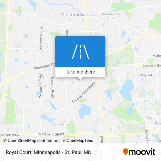 Royal Court map