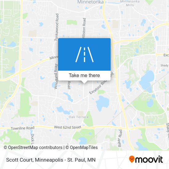 Scott Court map