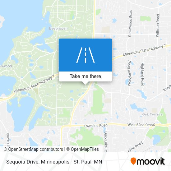 Sequoia Drive map