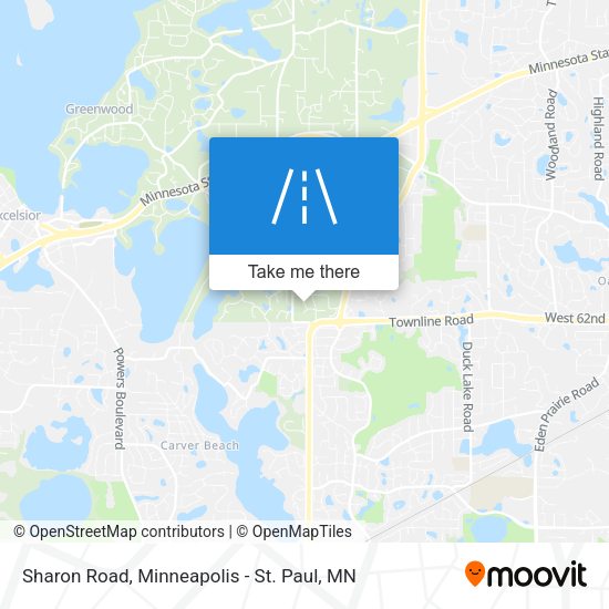 Mapa de Sharon Road