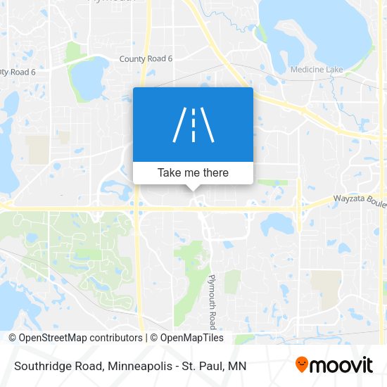 Southridge Road map