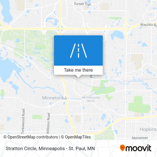 Mapa de Stratton Circle