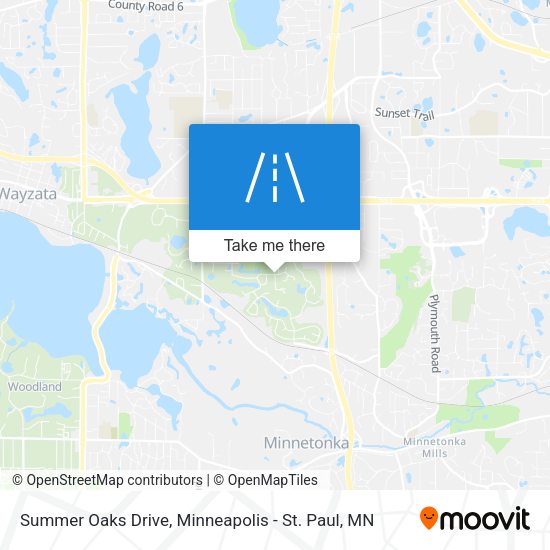 Summer Oaks Drive map