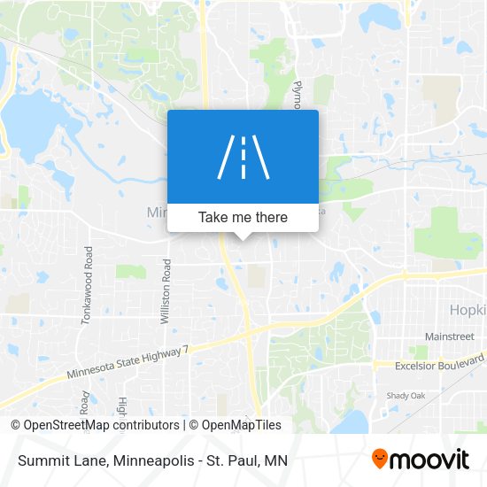 Mapa de Summit Lane