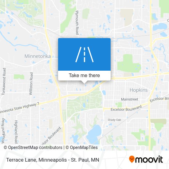 Mapa de Terrace Lane