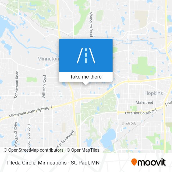 Tileda Circle map