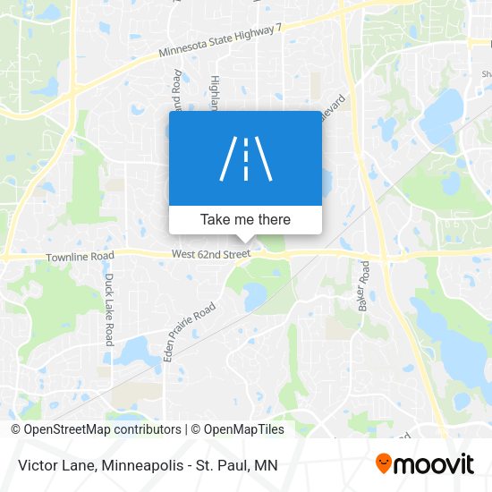 Mapa de Victor Lane