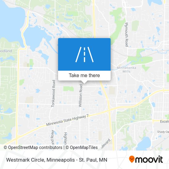 Westmark Circle map