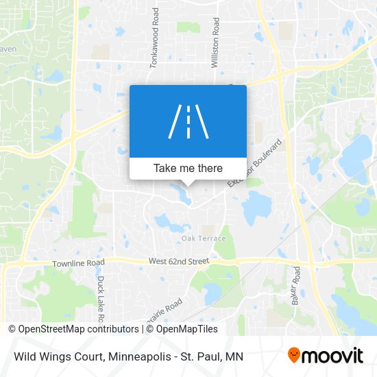 Mapa de Wild Wings Court