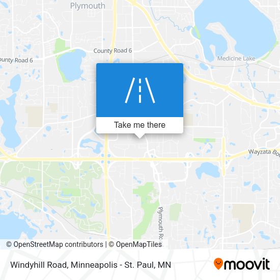 Mapa de Windyhill Road