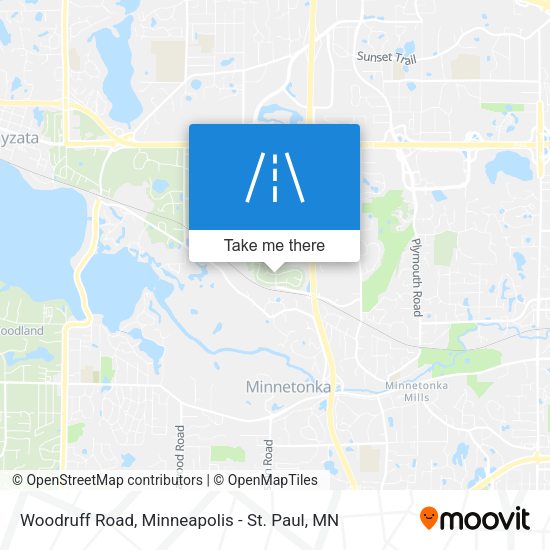 Mapa de Woodruff Road