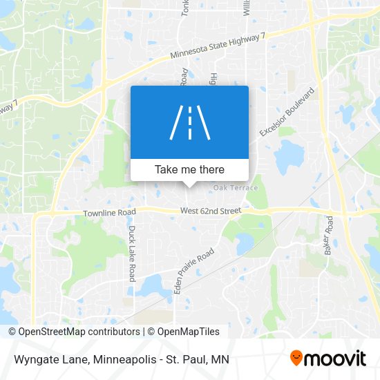 Mapa de Wyngate Lane