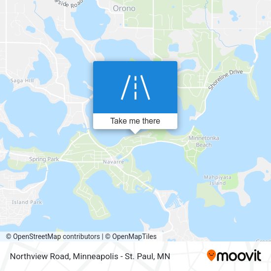 Northview Road map