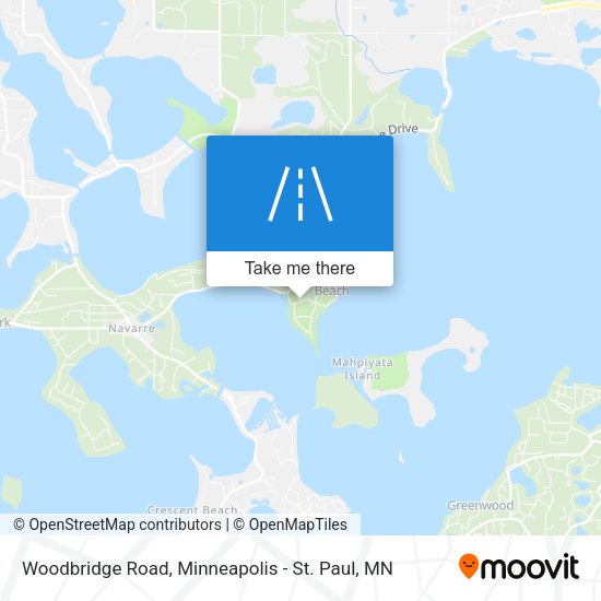 Mapa de Woodbridge Road
