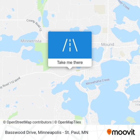Basswood Drive map