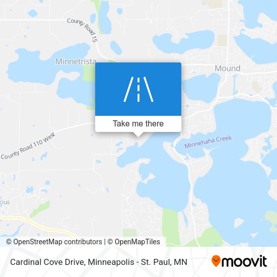 Cardinal Cove Drive map