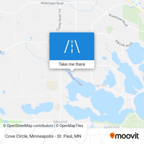 Mapa de Cove Circle