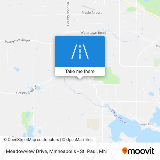 Meadowview Drive map