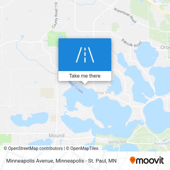 Minneapolis Avenue map