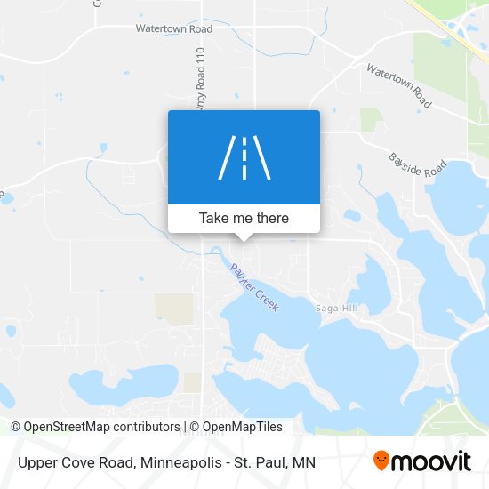 Mapa de Upper Cove Road